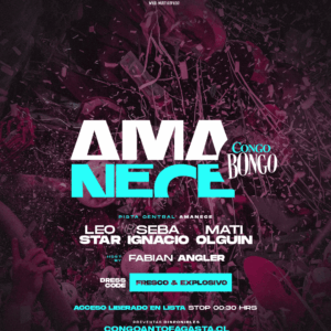 GENERAL • CONGO BONGO BY AMANECE • 16 ENERO
